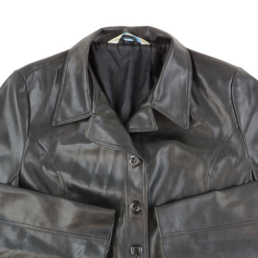 New Look Leather Jacket  (M)