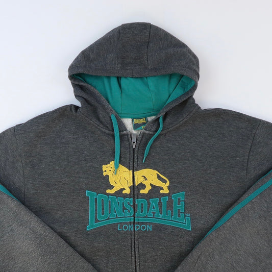 Lonsdale zip up hoodie (XXL)