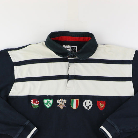 Rugby Button Up Shirt (XXL)
