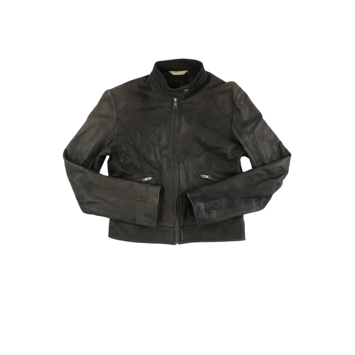 Vintage Leather Jacket (XS)