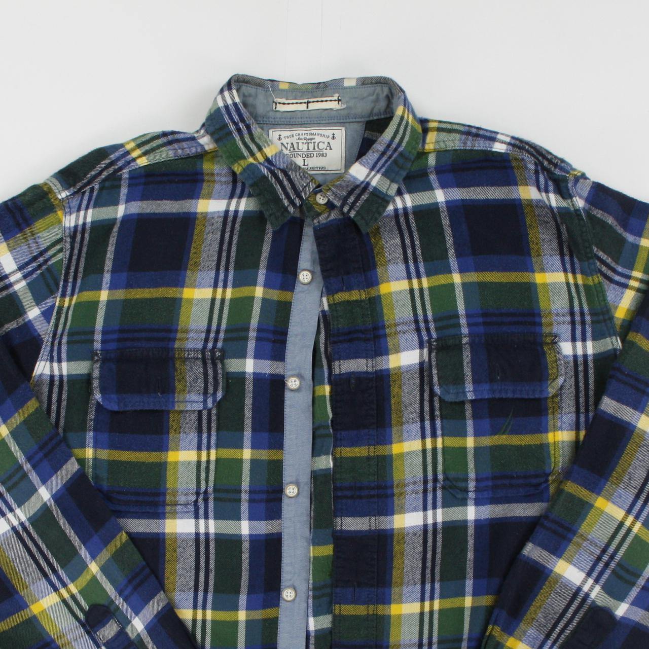 Nautica Flannel Shirt (L) - dream vintage
